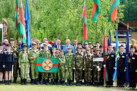 В Гродно прошел первый смотр-конкурс военно-патриотических клубов