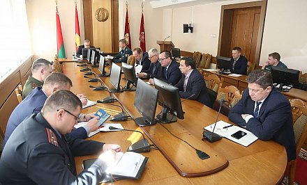 Минимизацию рисков и пожароопасную обстановку в регионе обсудили на комиссии по чрезвычайным ситуациям при облисполкоме (+видео)