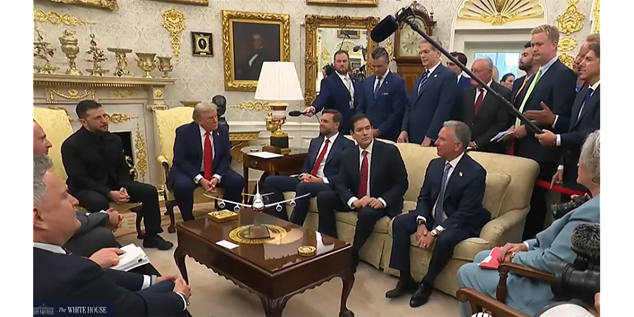 В Белом доме прошла встреча Дональда Трампа и Владимира Зеленского