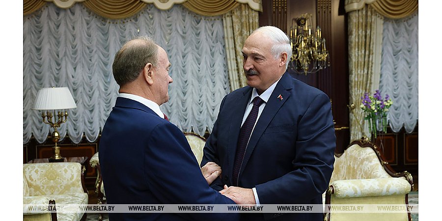 Александр Лукашенко встретился с лидером КПРФ Геннадием Зюгановым