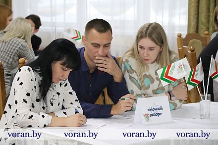 Семь молодежных команд Вороновщины стали участниками игры Intellectual Quiz