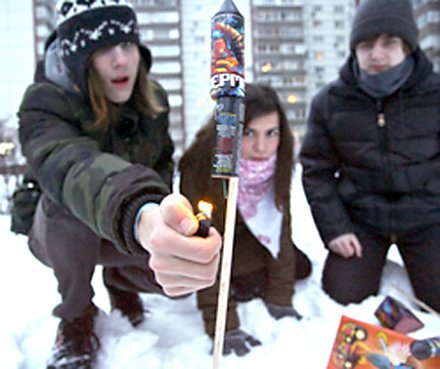 Калейдоскоп огней в небе, или Пиротехнические забавы