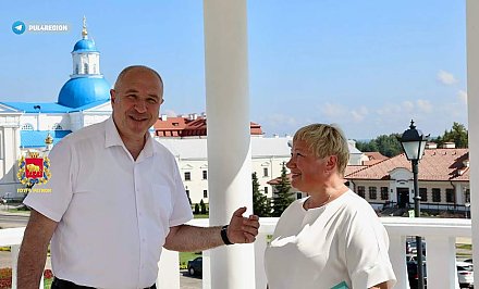 Юрий Караев посетил Слонимский район
