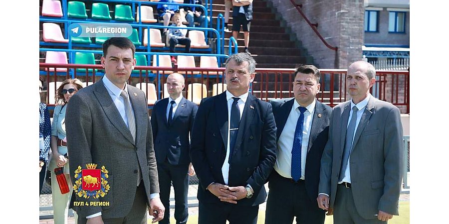 Министр спорта и туризма Беларуси Сергей Ковальчук посетил спортивные площадки в Гродно, где пройдут II Игры стран СНГ