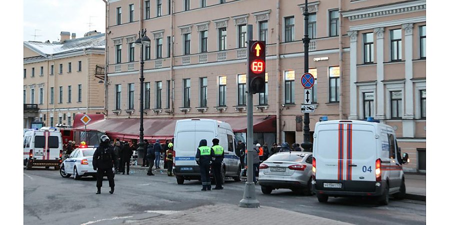 СК России: подозреваемая в причастности к взрыву в кафе Санкт-Петербурга задержана