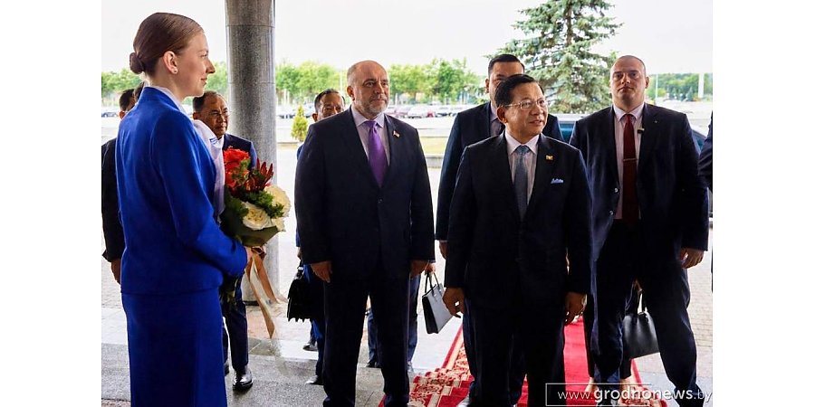 Президент Мьянмы Мин Аун Хлайн ознакомился с потенциалом ОАО «Гродно Азот»