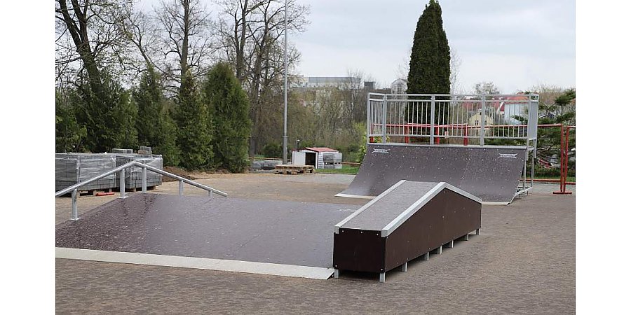 Новый скейт-парк готовится к открытию в Гродно