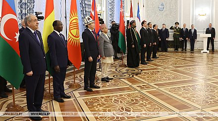 Александр Лукашенко принял верительные грамоты послов восьми зарубежных стран