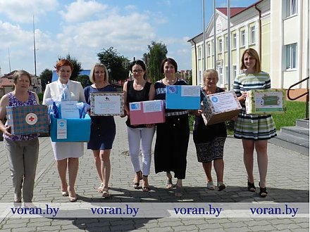 Общественные объединения Вороновщины активно включились в благотворительную акцию «Соберем детей в школу»