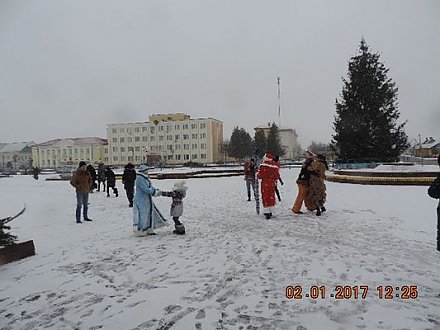 Как праздновали Новый год в Вороновском районе