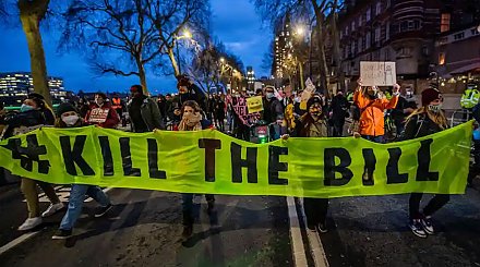 В Великобритании прошли акции протеста против поправок в уголовное законодательство