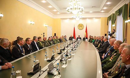 В облисполкоме прошел торжественный прием, посвященный Дню памяти воинов-интернационалистов