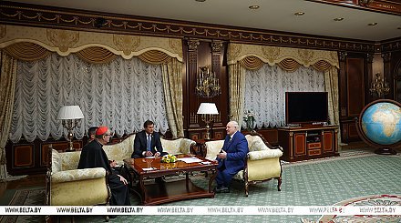 Александр Лукашенко и спецпосланник Папы Римского Гуджеротти подтвердили важность диалога для взаимопонимания в мире