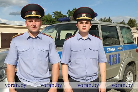 Сотрудники Вороновского РОВД вовремя потушили начинавшийся пожар