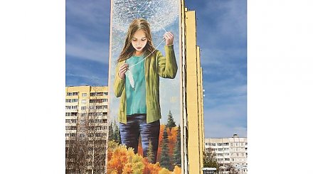 Мурал белорусского художника "Лiчбавы свет" стал лучшим в мире