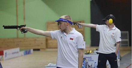 Белорус Иван Казак победил в стрельбе из пневматического пистолета на II Играх стран СНГ