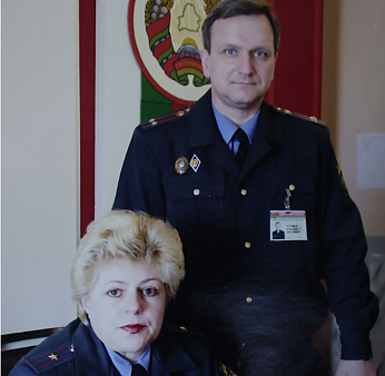 Вместе по жизни и службе. Сорок пять лет на двоих прослужили в ОВД Вороновского райисполкома супруги Ядвига Станиславовна и Александр Николаевич Устимовы
