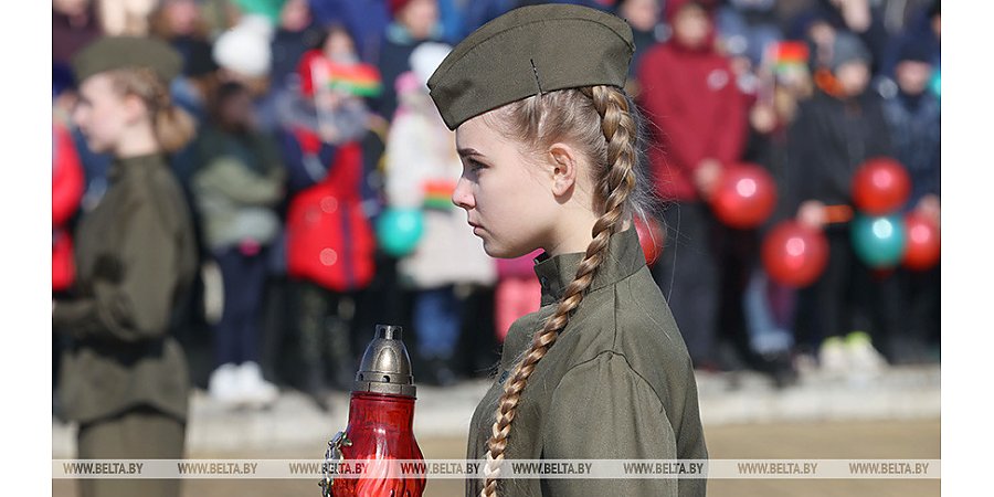 Лукьянов: молодое поколение белорусов чтит память погибших за мир и сделает все для его сохранения