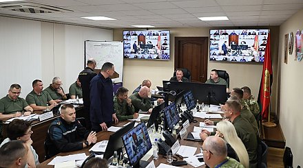 Иван Кубраков на учениях в Гродно: обеспечение правопорядка и безопасности в стране - задача общая