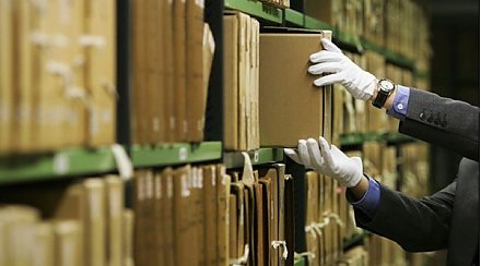 Работа архива  с обращениями граждан