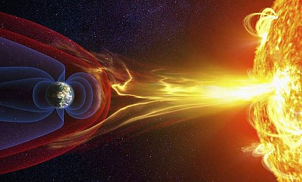 Магнитная буря вызвала на Земле мощные полярные сияния