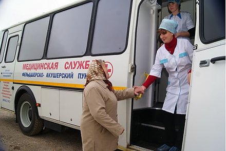 A PARAMEDIC-OBSTETRICIAN STATION WILL BE PUT ON WHEELS IN VORONOVO DISTRICT