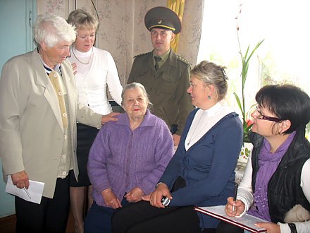 И проведали, и проверили