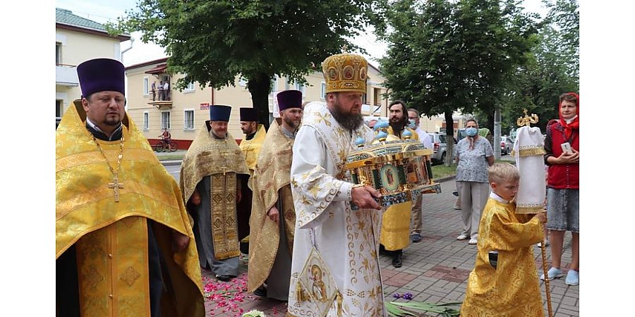 В Лиду сегодня доставлены мощи святого благоверного князя Александра Невского