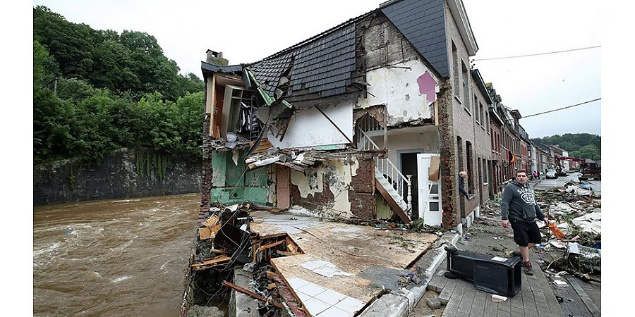 Новое наводнение началось на юге Бельгии из-за сильных дождей