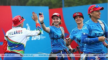 Белорусские лучницы вышли в финал турнира и обеспечили как минимум серебро Европейских игр