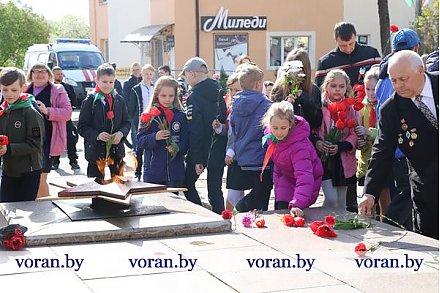 На Вороновщине дан старт празднованию Дня Победы (Фото, Видео)