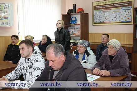 В Вороновском районе в первом квартале текущего года на производстве пострадал человек