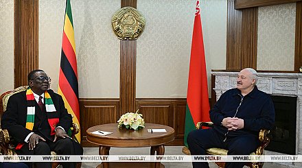 Александр Лукашенко проводил Президента Зимбабве в аэропорту