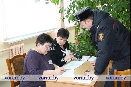 В Вороновском районе явка избирателей превысила 78,4 процента