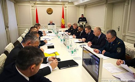 Заседание областной комиссии по обеспечению безопасности дорожного движения состоялось в Гродно