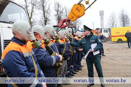 В Вороновском районе начались комплексные учения по защите населения и территорий от чрезвычайных ситуаций природного и техногенного характера и гражданской обороне