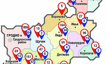 Клещи: зона риска. С 14 по 20 июня в области с укусами клещей в учреждения здравоохранения обратились 513 человек