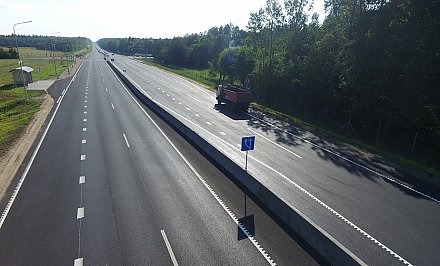 На трассе М6 открыли 30-километровый участок автомагистрали по четырем полосам