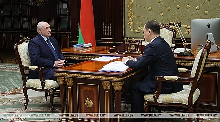 Ситуация в экономике и на предприятиях - Лукашенко принял с докладом премьер-министра