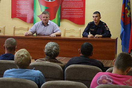 В Вороновском РОВД прошла акция “Не упусти свой шанс”