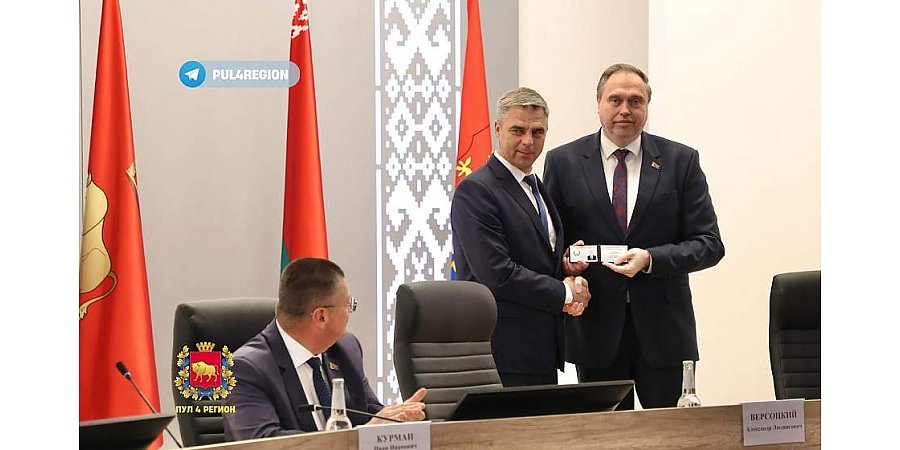 Владимир Караник представил активу Лидского района нового руководителя