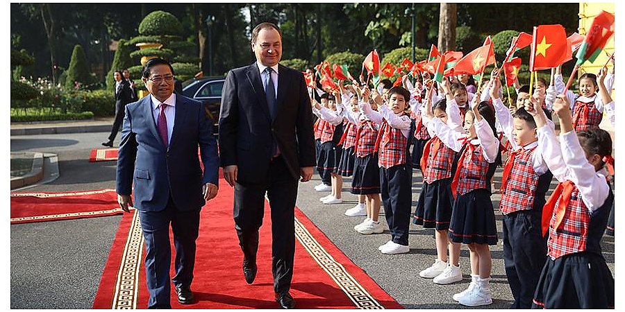 Ставка на развитие промкооперации. О чем Роман Головченко говорил с премьером Вьетнама