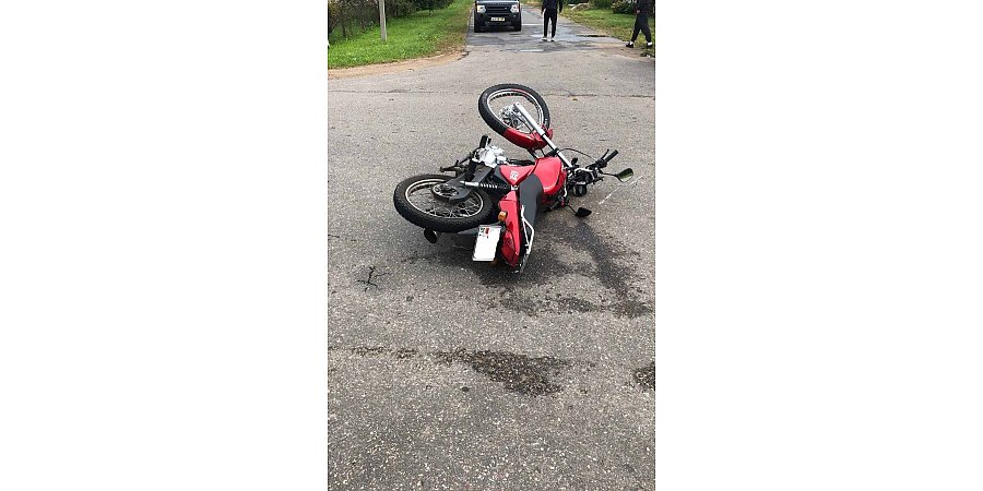 В Вороново произошло ДТП с участием мотоциклиста