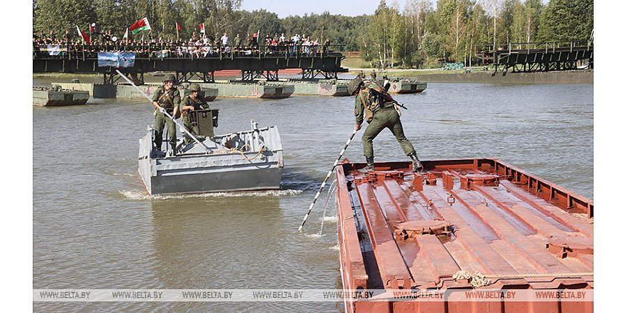 Белорусские военные одержали победу на этапе конкурса "Стальная магистраль" АрМИ-2022