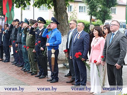 Памяти павших — во имя живых: Вороновщина склоняет головы перед бессмертным подвигом освободителей