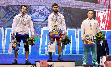 Российский тяжелоатлет Вячеслав Яркин стал чемпионом II Игр стран СНГ в весовой категории до 81 кг