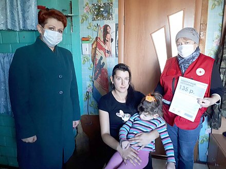 Сертификаты от Белорусского общества Красного Креста получили жители Вороновщины
