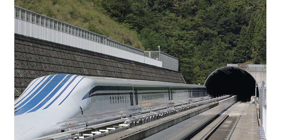 В Японии произошло обрушение в строящемся тоннеле для поездов на магнитной подушке