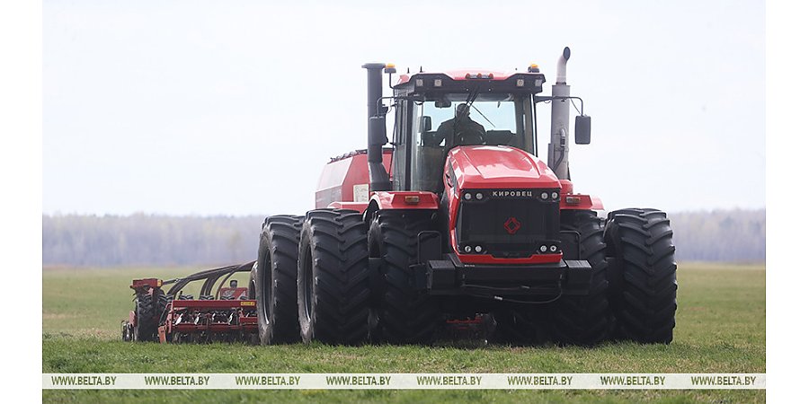 В Беларуси засеяна четверть площадей яровых культур