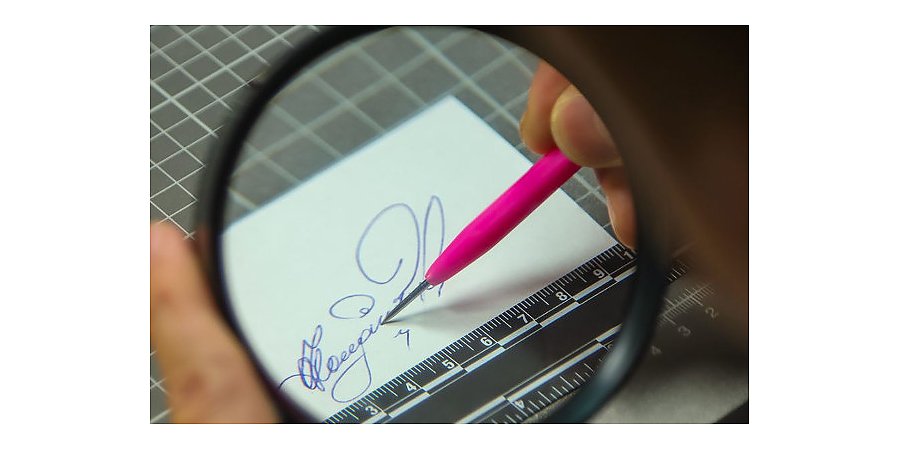 Почерк как важная улика